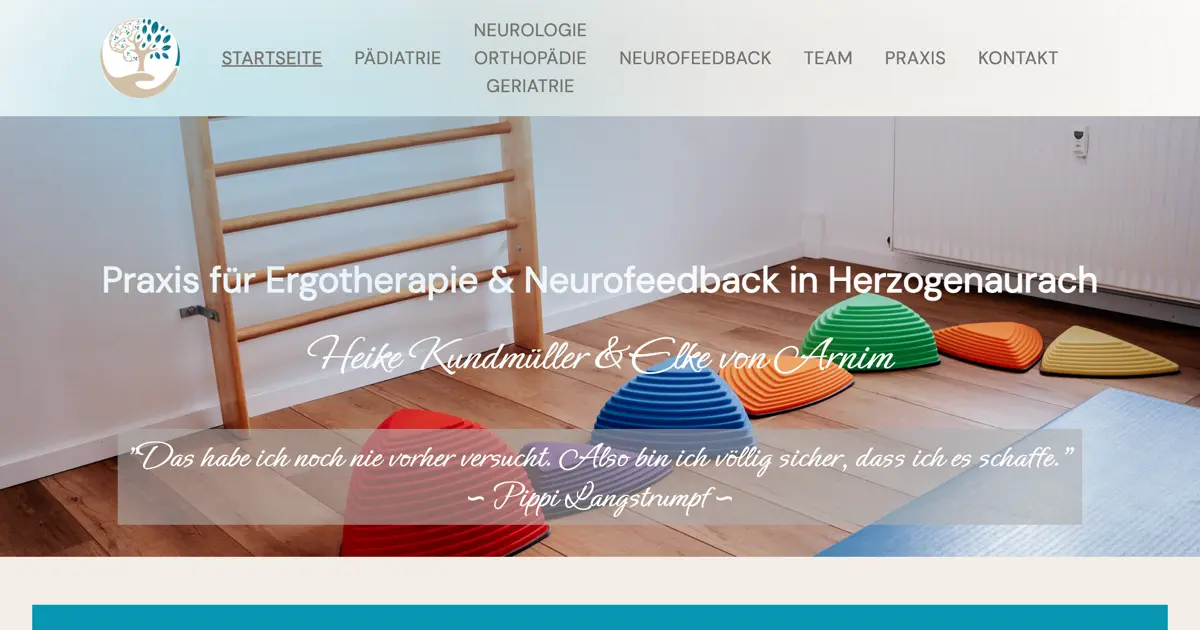 Praxis für Ergotherapie & Neurofeedback in Herzogenaurach